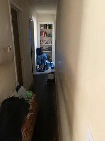 a close up of a wall