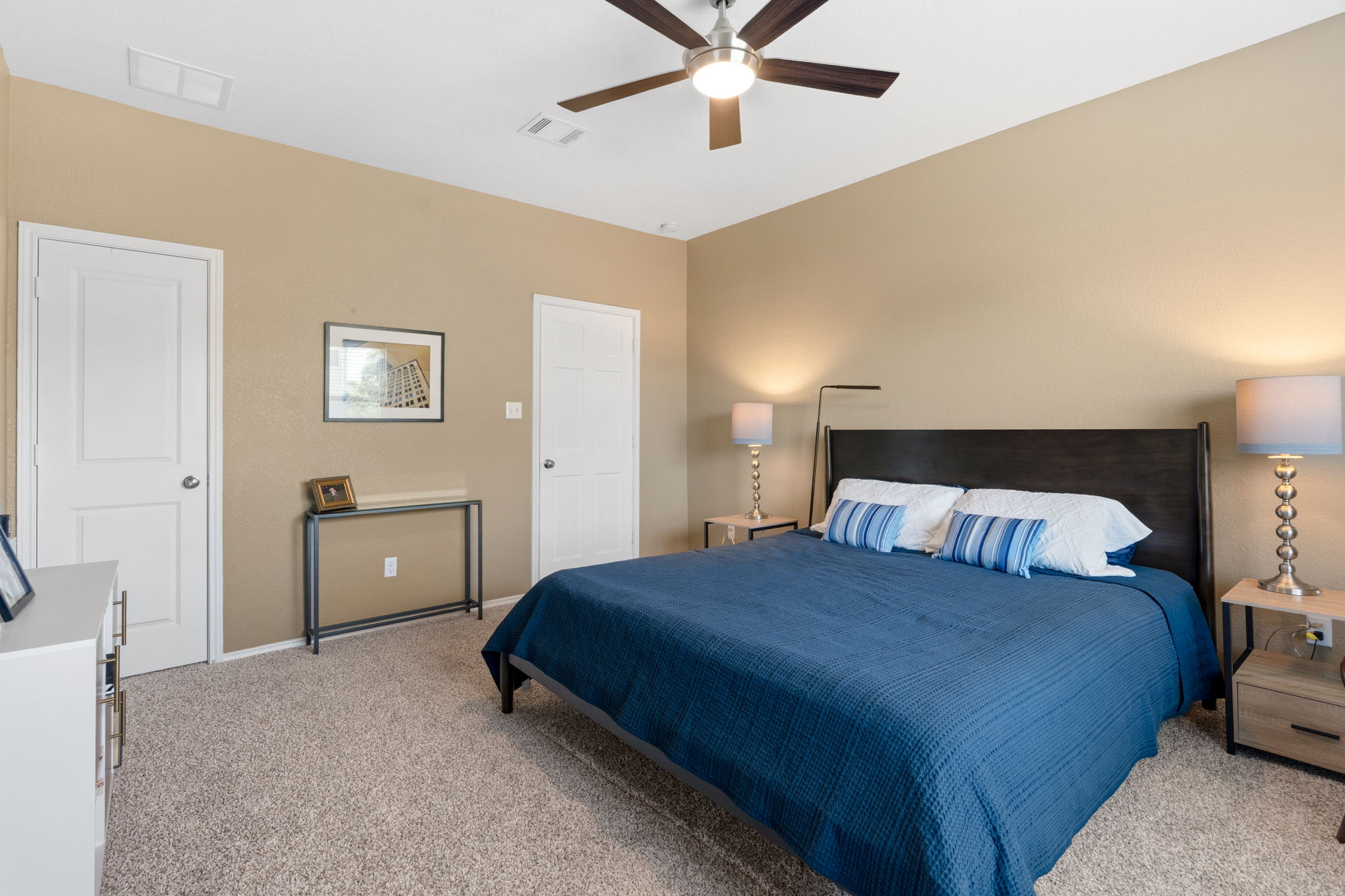 3101 Fresh Spring Road Pflugerville, TX 78660 - Photo 13 of 39 Soothing neutral colors invite you into this primary suite.