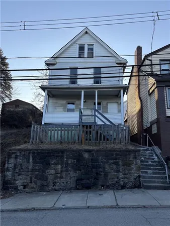 a view of a small house