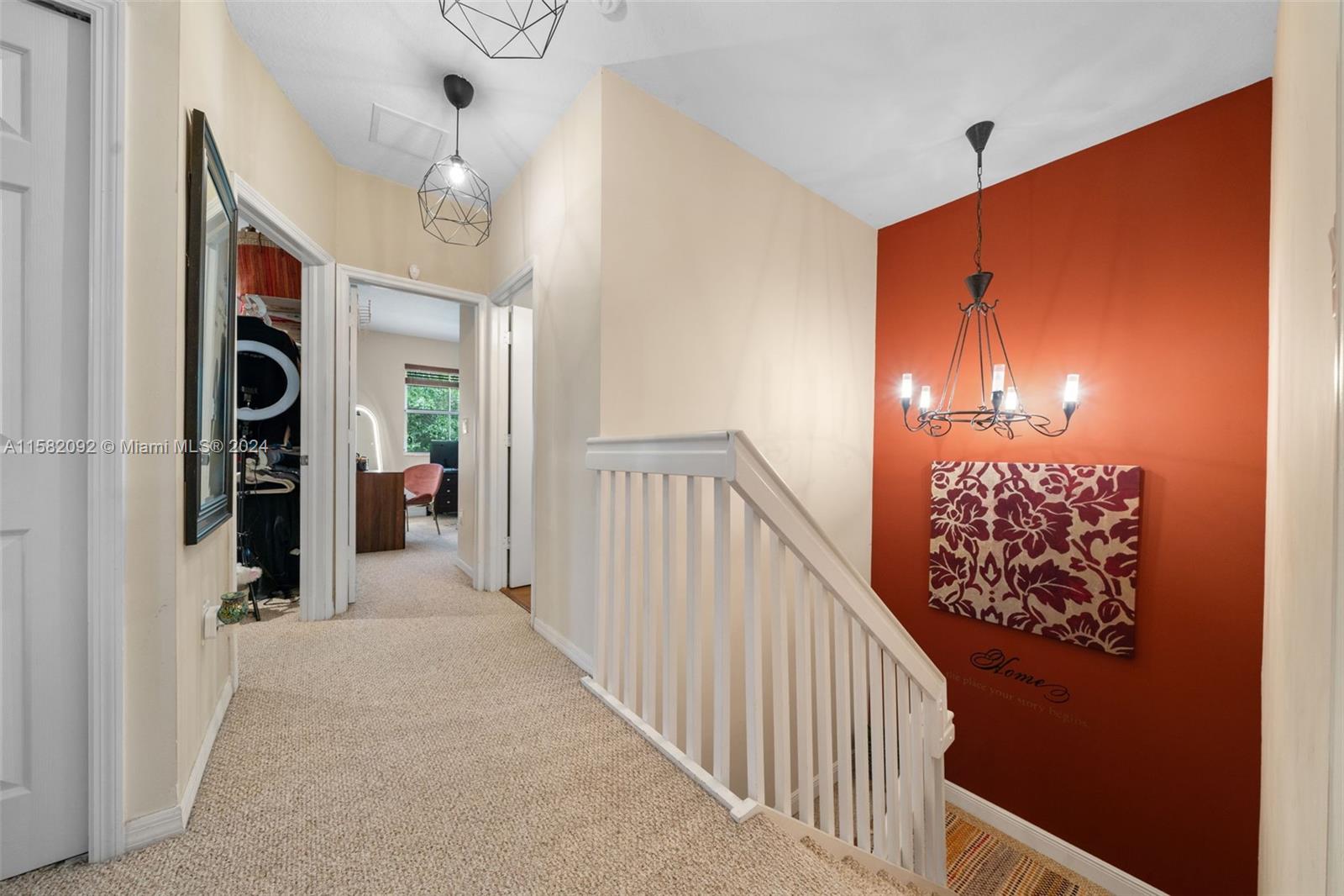 3091 Southwest 153rd Path Miami, FL 33185 - Photo 28 of 34 a view of a hallway view with staircase