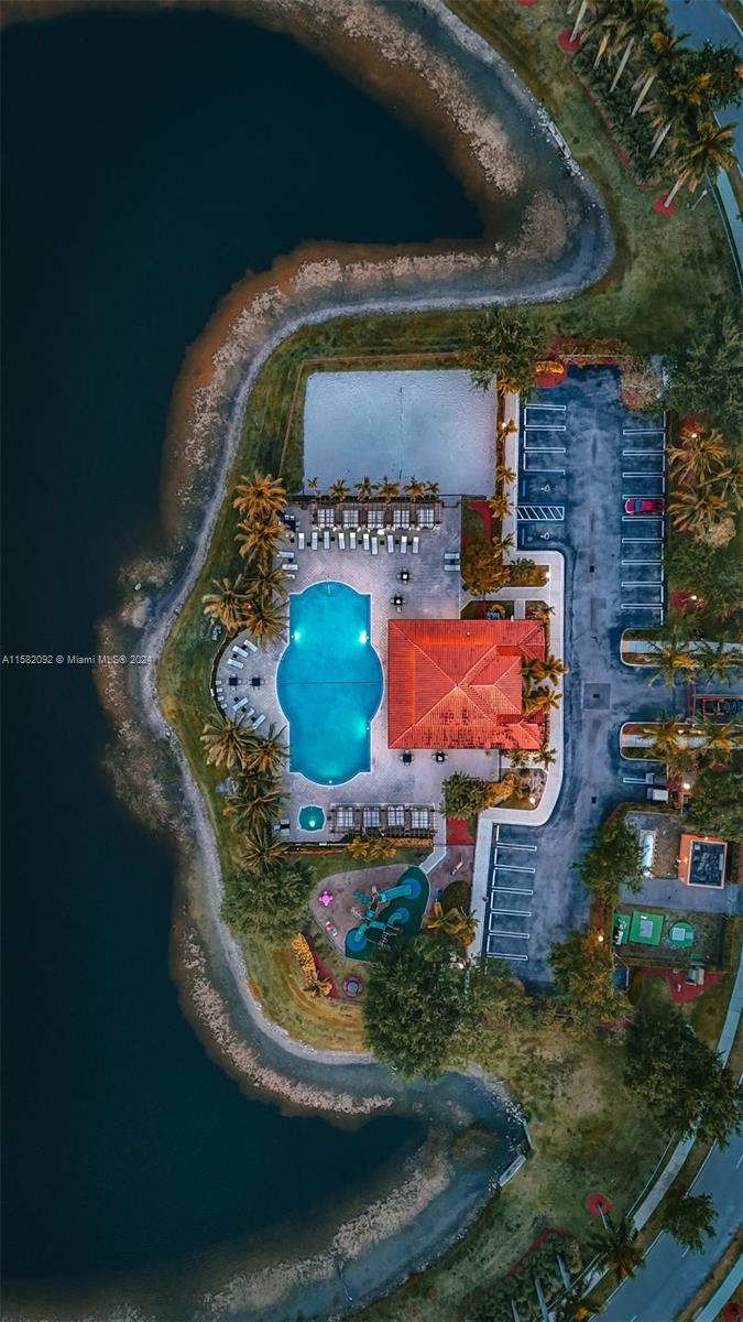 3091 Southwest 153rd Path Miami, FL 33185 - Photo 33 of 34 an aerial view of a chairs and fire pit