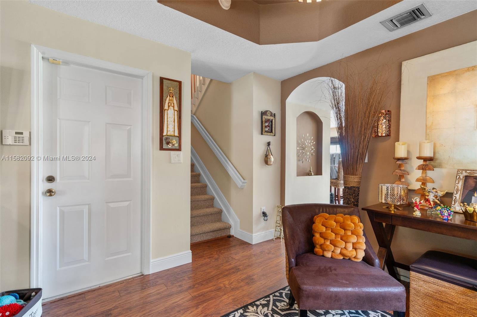 3091 Southwest 153rd Path Miami, FL 33185 - Photo 7 of 34 a living room with furniture and wooden floor