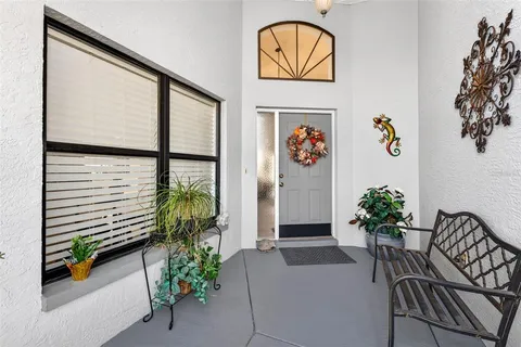 a view of hall with furniture