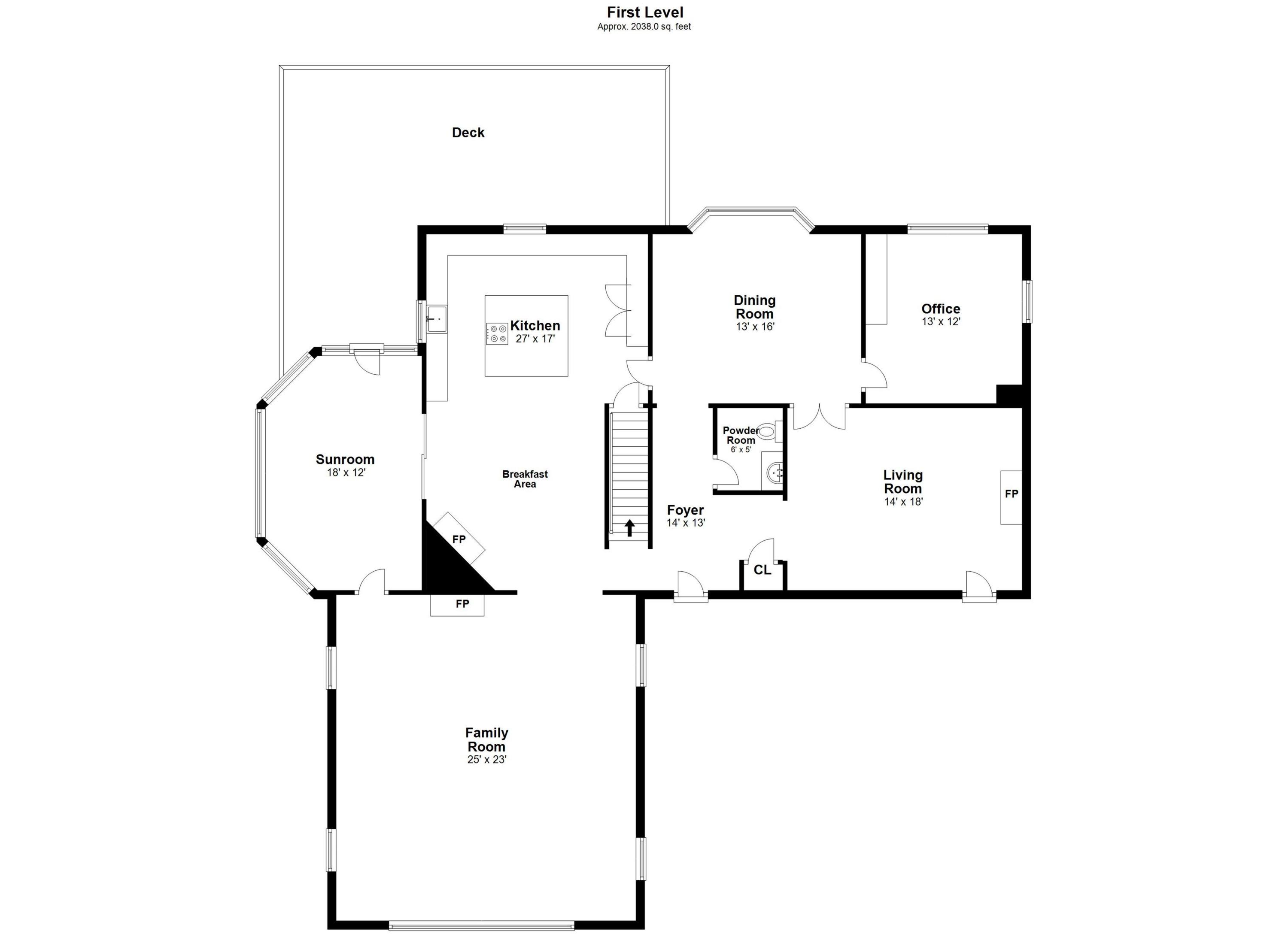 111 Little Brook Road New Canaan, CT 06840 - Photo 38 of 42 111_Little_Brook_Rd__First_Level__New_Ca