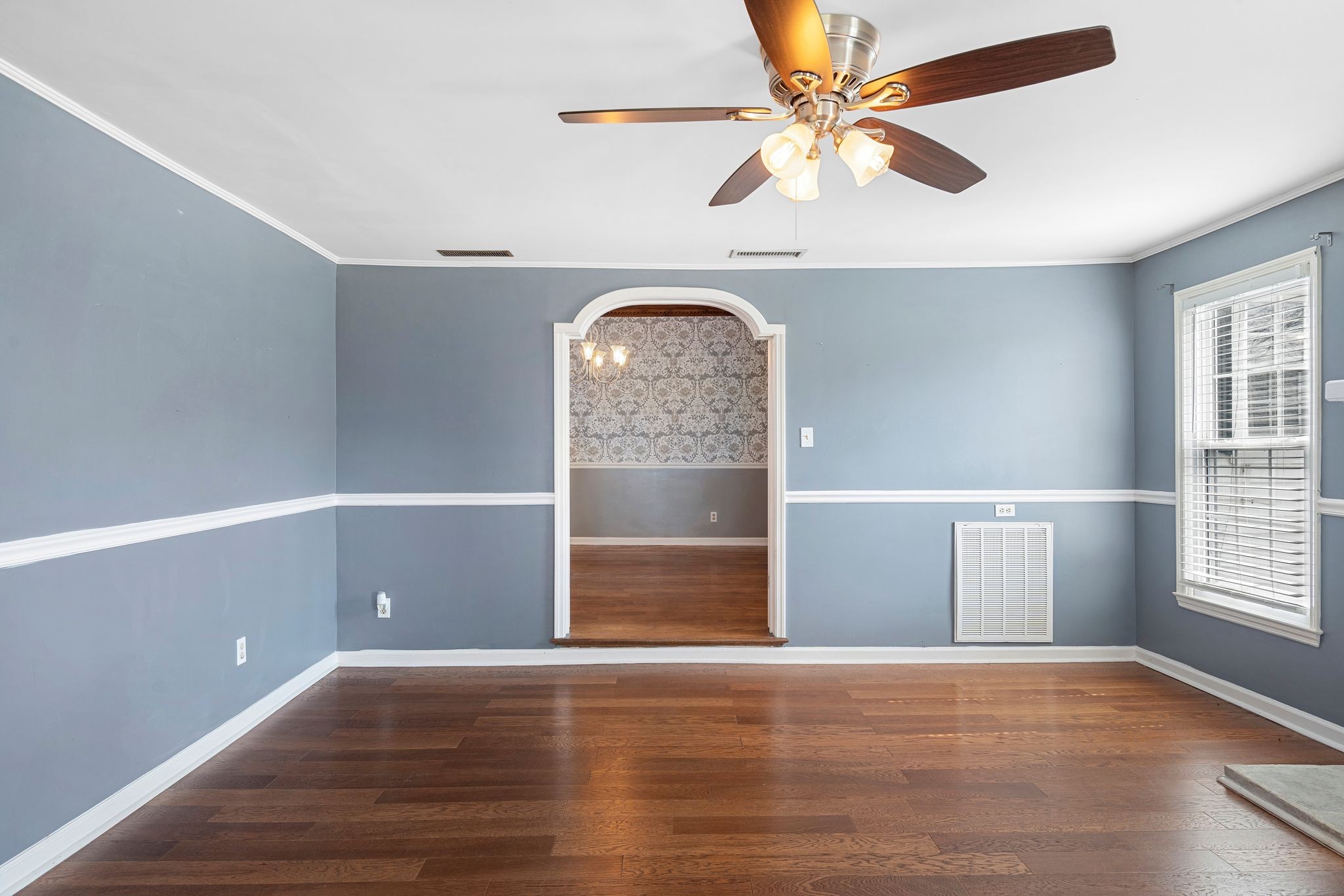 420 Beechwood Road Bell Buckle, TN 37020 - Photo 15 of 57 wooden floor in an empty room with a window