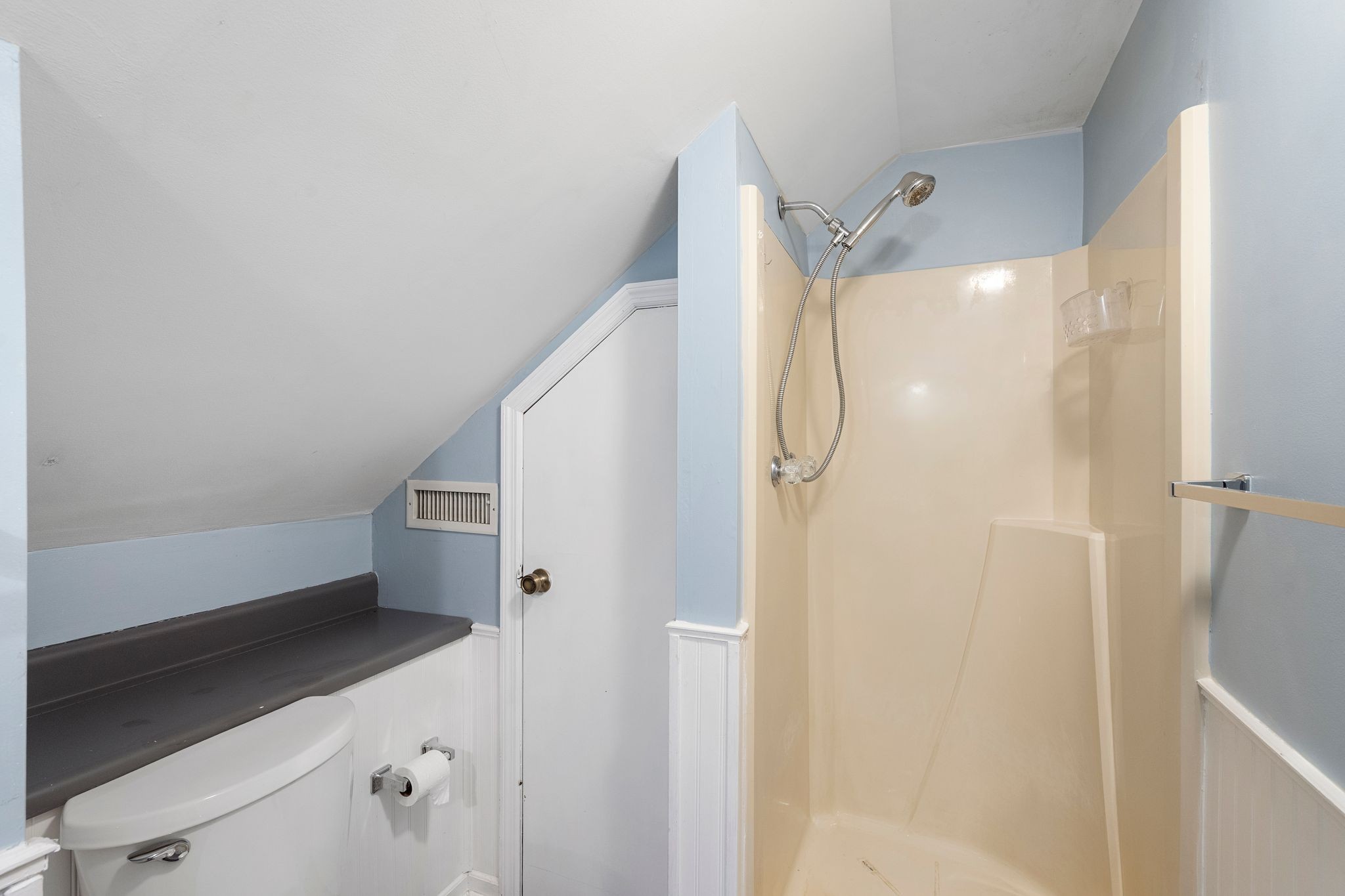 420 Beechwood Road Bell Buckle, TN 37020 - Photo 34 of 57 a bathroom with a shower and a glass door