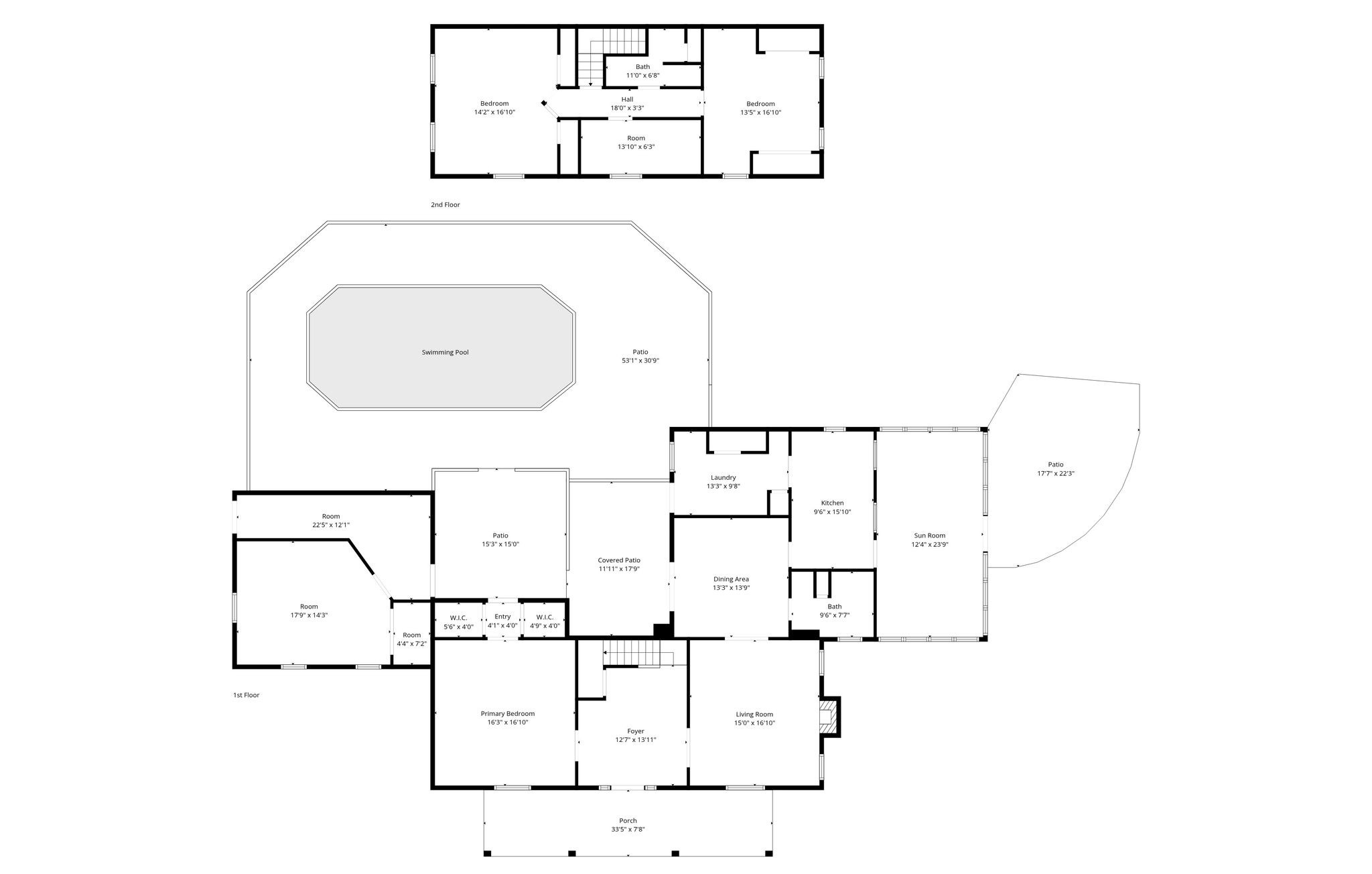 420 Beechwood Road Bell Buckle, TN 37020 - Photo 55 of 57 a picture of floor plan