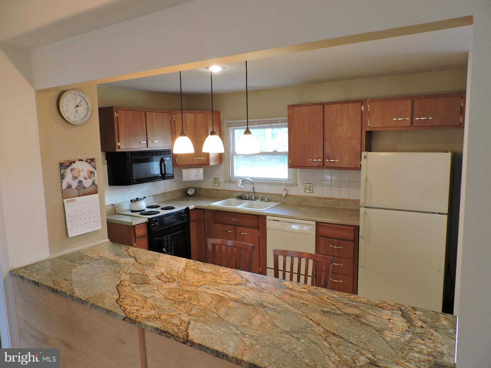 606 Poplar Road Sterling, VA 20164 - Photo 3 of 24 Kitchen with Granite Peninsula