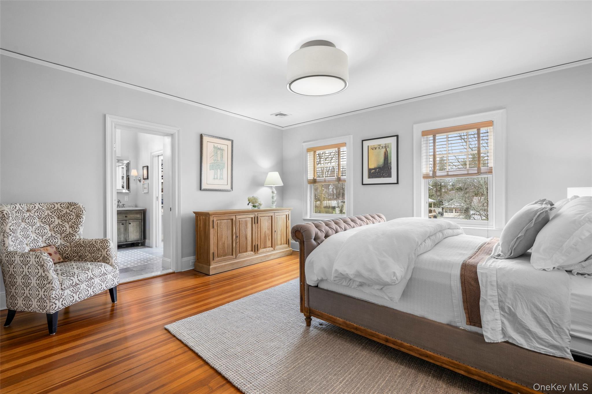 80 Forest Avenue New Rochelle, NY 10804 - Photo 23 of 48 a bed room with a bed and a couch