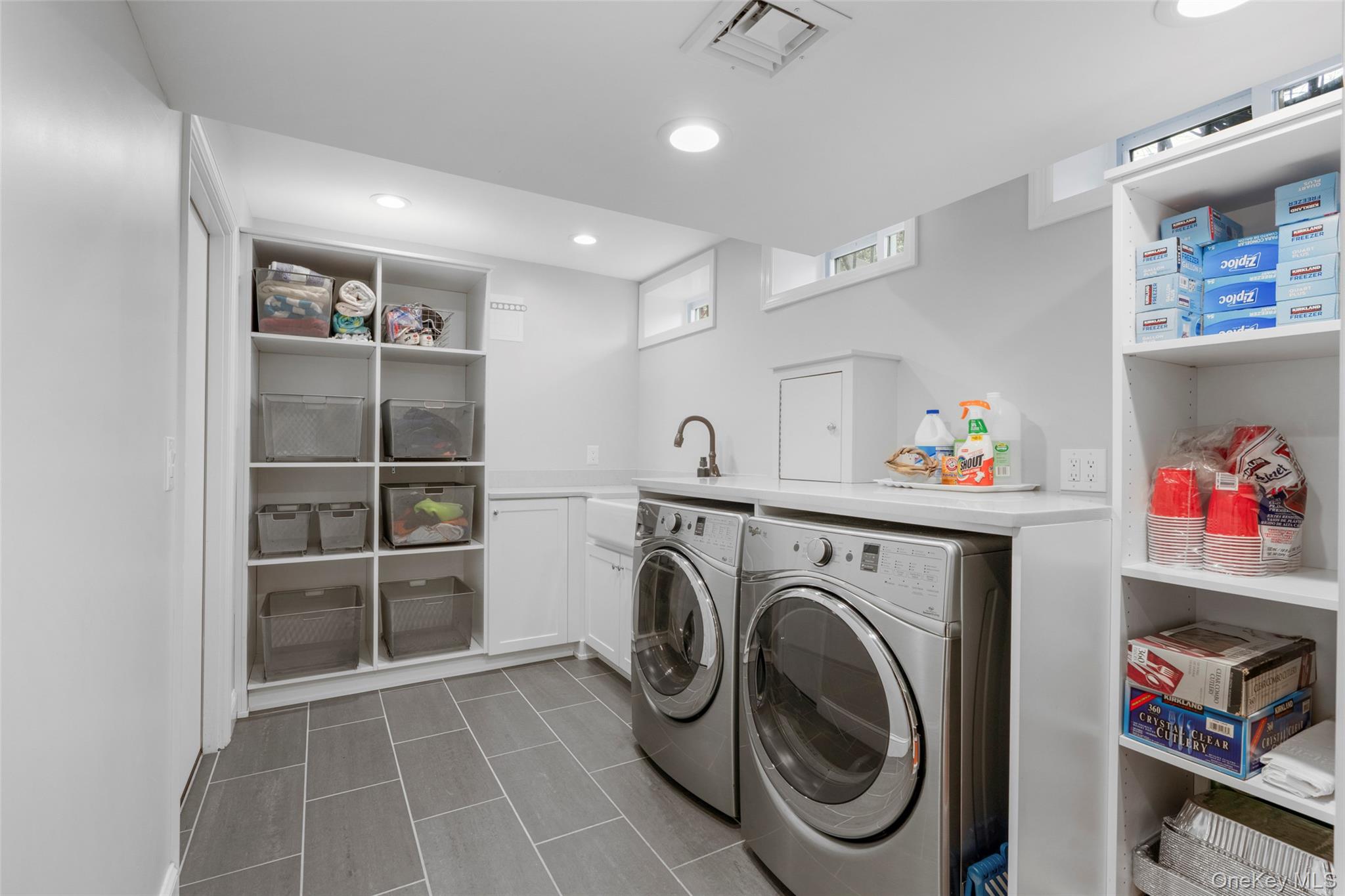 80 Forest Avenue New Rochelle, NY 10804 - Photo 37 of 48 a view of storage and utility room with washer and dryer