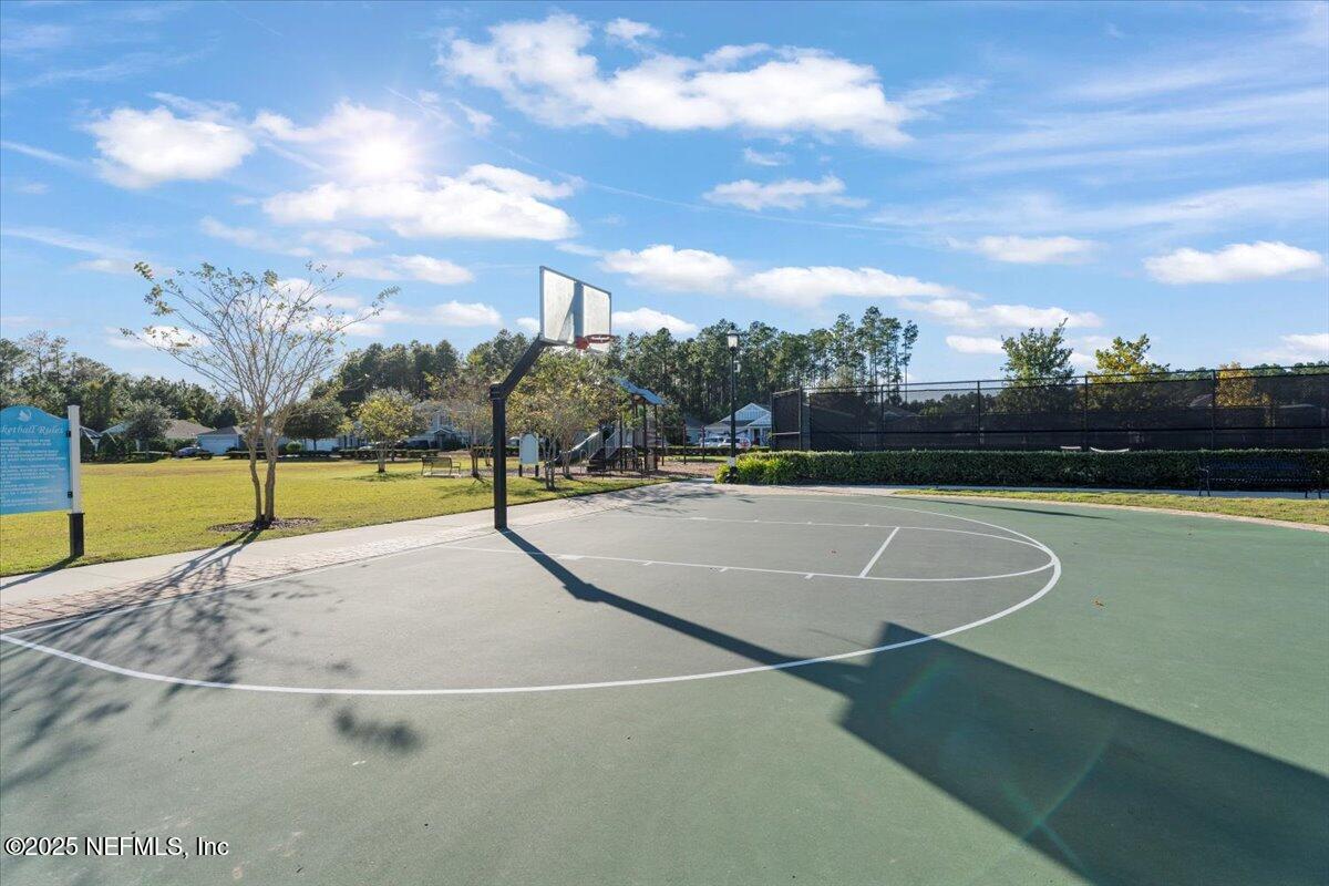 483 St Kitts Loop St. Augustine, FL 32092 - Photo 50 of 52 a view of a basket ball ground