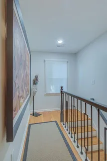 a view of hallway with window