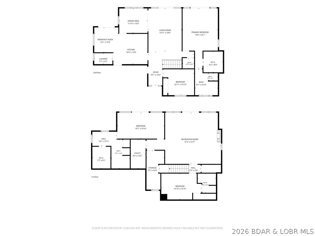 1589 Ridgeview Terrace Osage Beach, MO 65065 - Photo 60 of 60 House floor plan