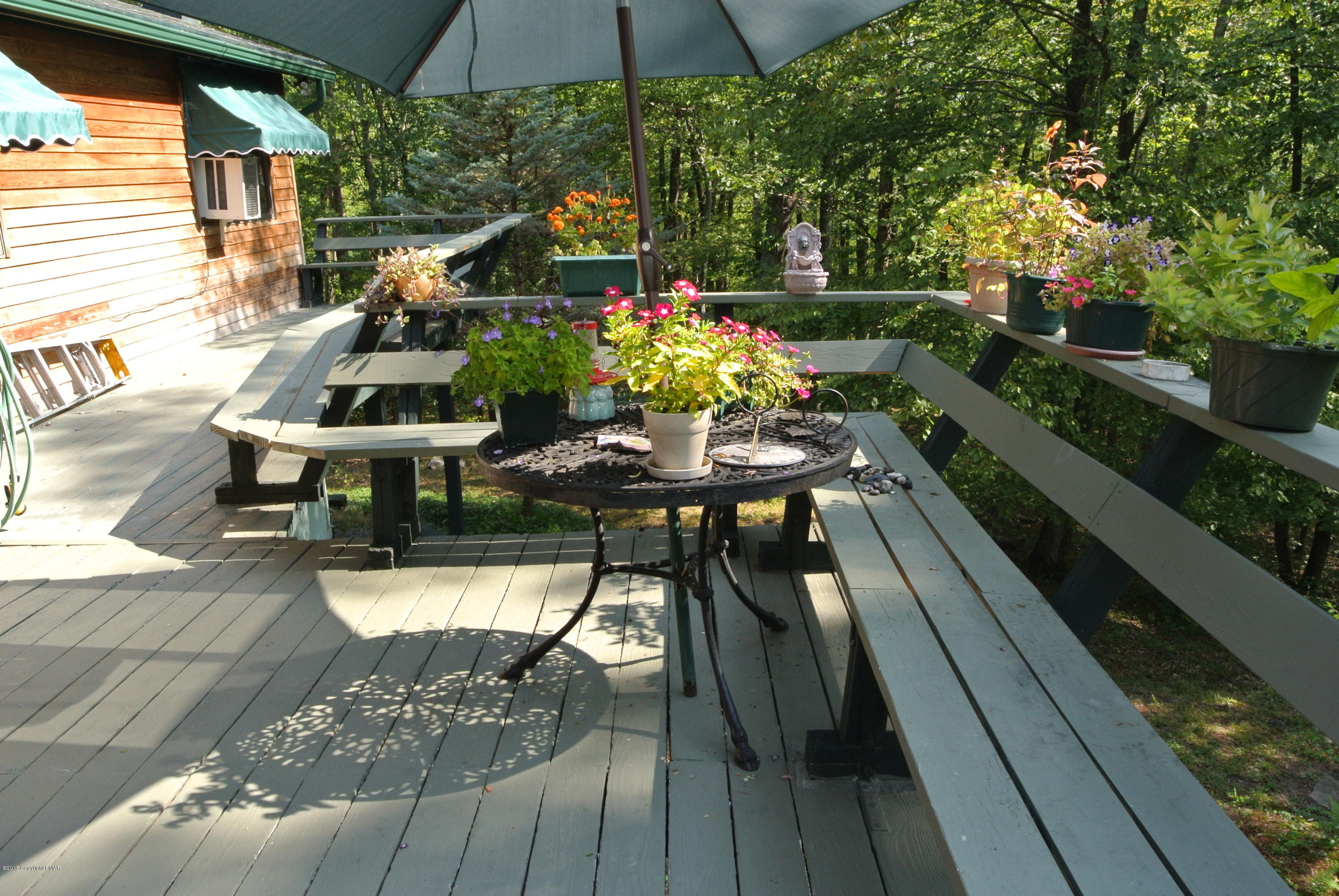 290 Clarks Road Cresco, PA 18326 - Photo 36 of 46 Rear deck