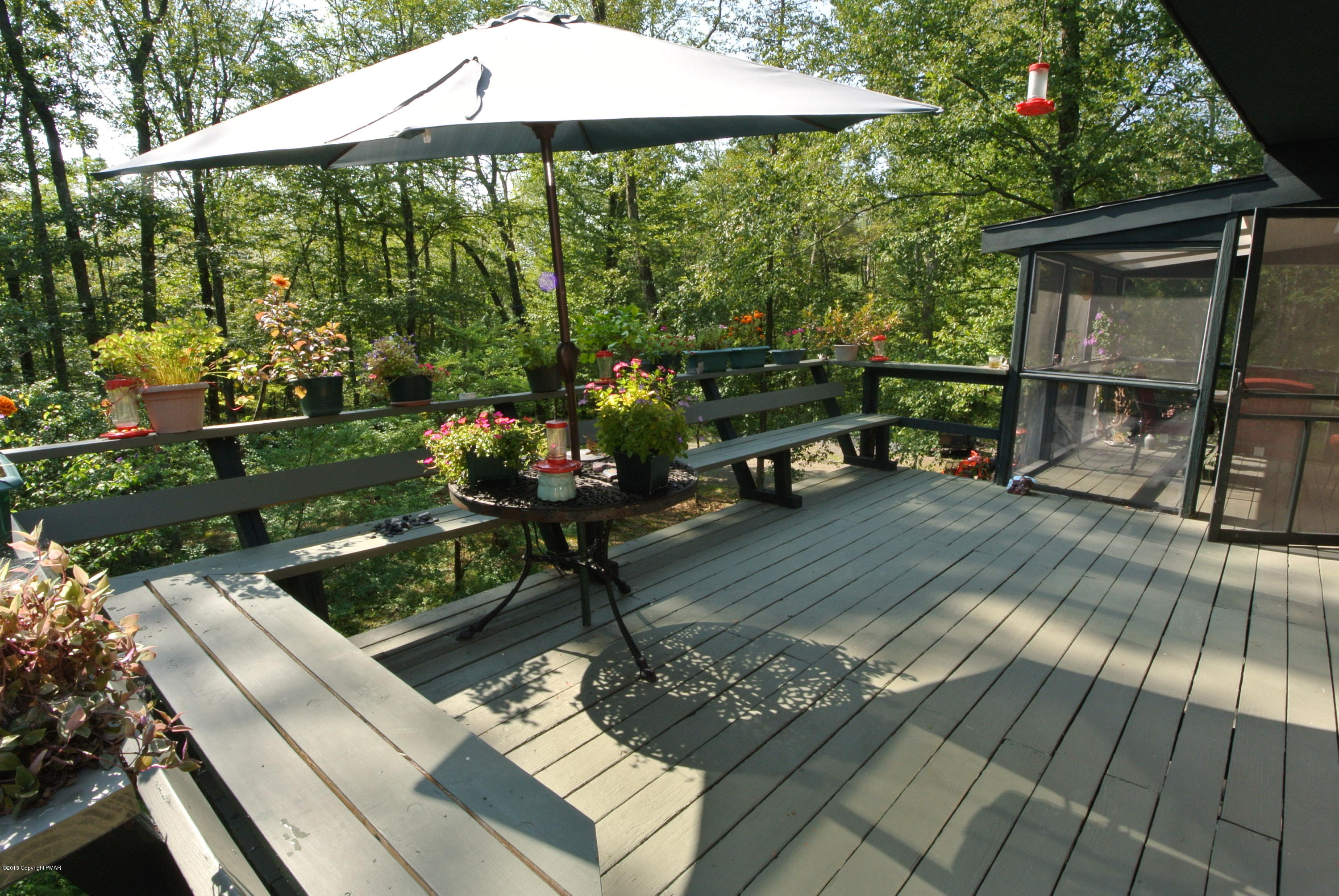 290 Clarks Road Cresco, PA 18326 - Photo 37 of 46 Rear deck and screen porch