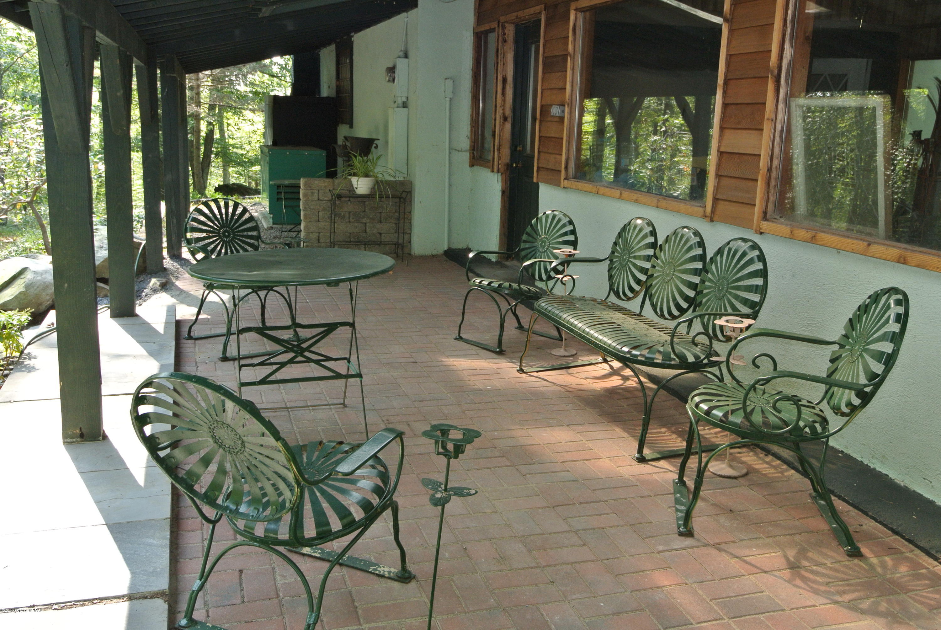 290 Clarks Road Cresco, PA 18326 - Photo 8 of 46 Side patio