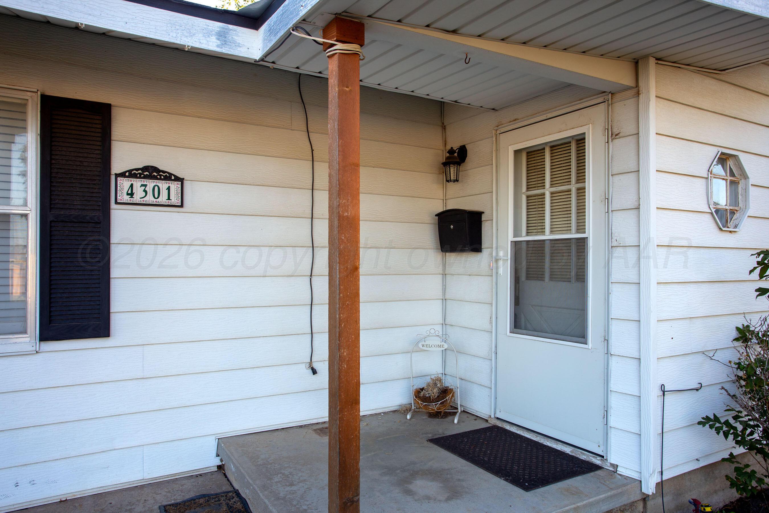 4301 South Fannin Street Amarillo, TX 79110 - Photo 4 of 25 Front Porch