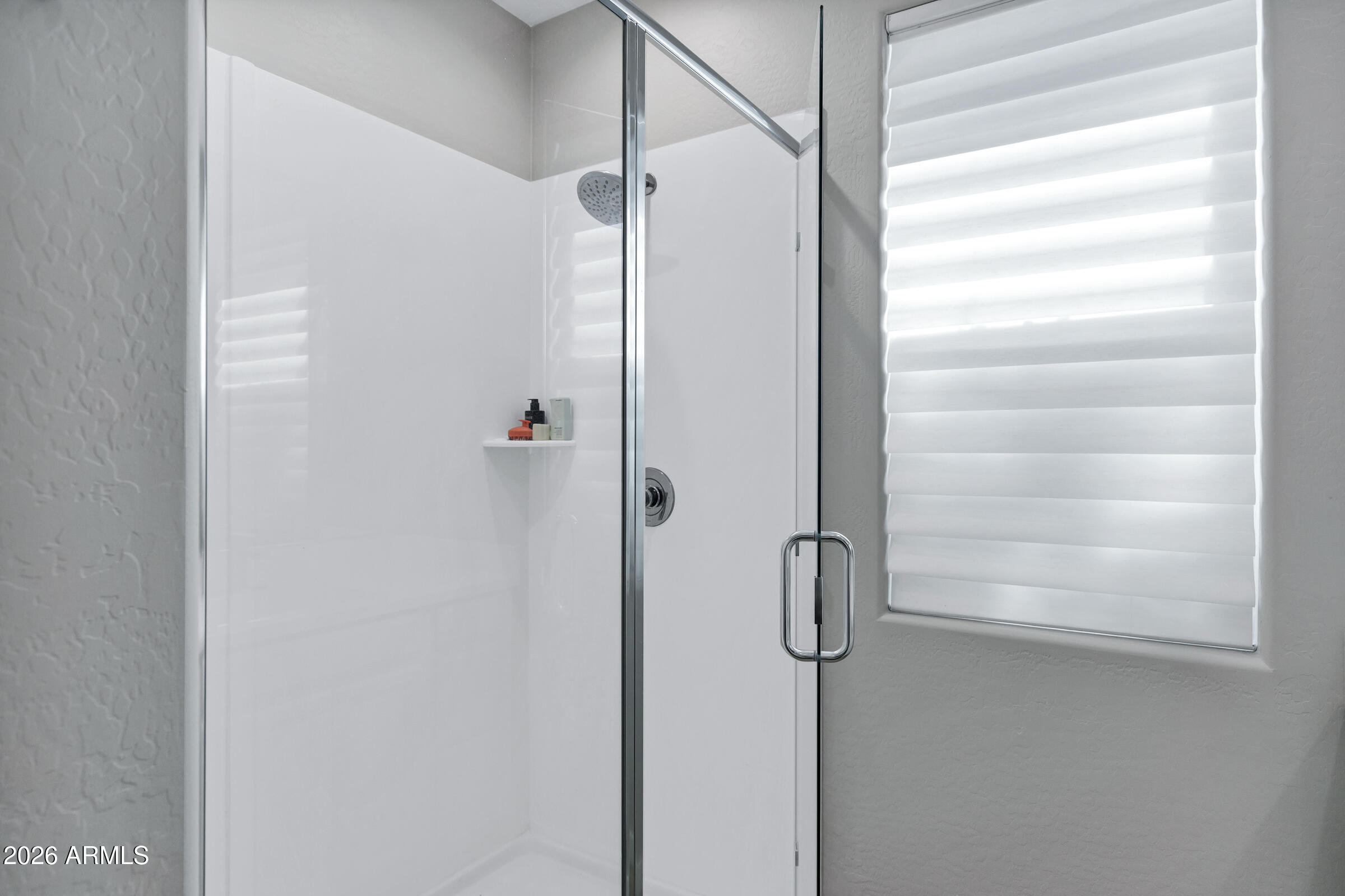 12243 East Sereno Road Gold Canyon, AZ 85118 - Photo 21 of 37 a bathroom with a glass shower door