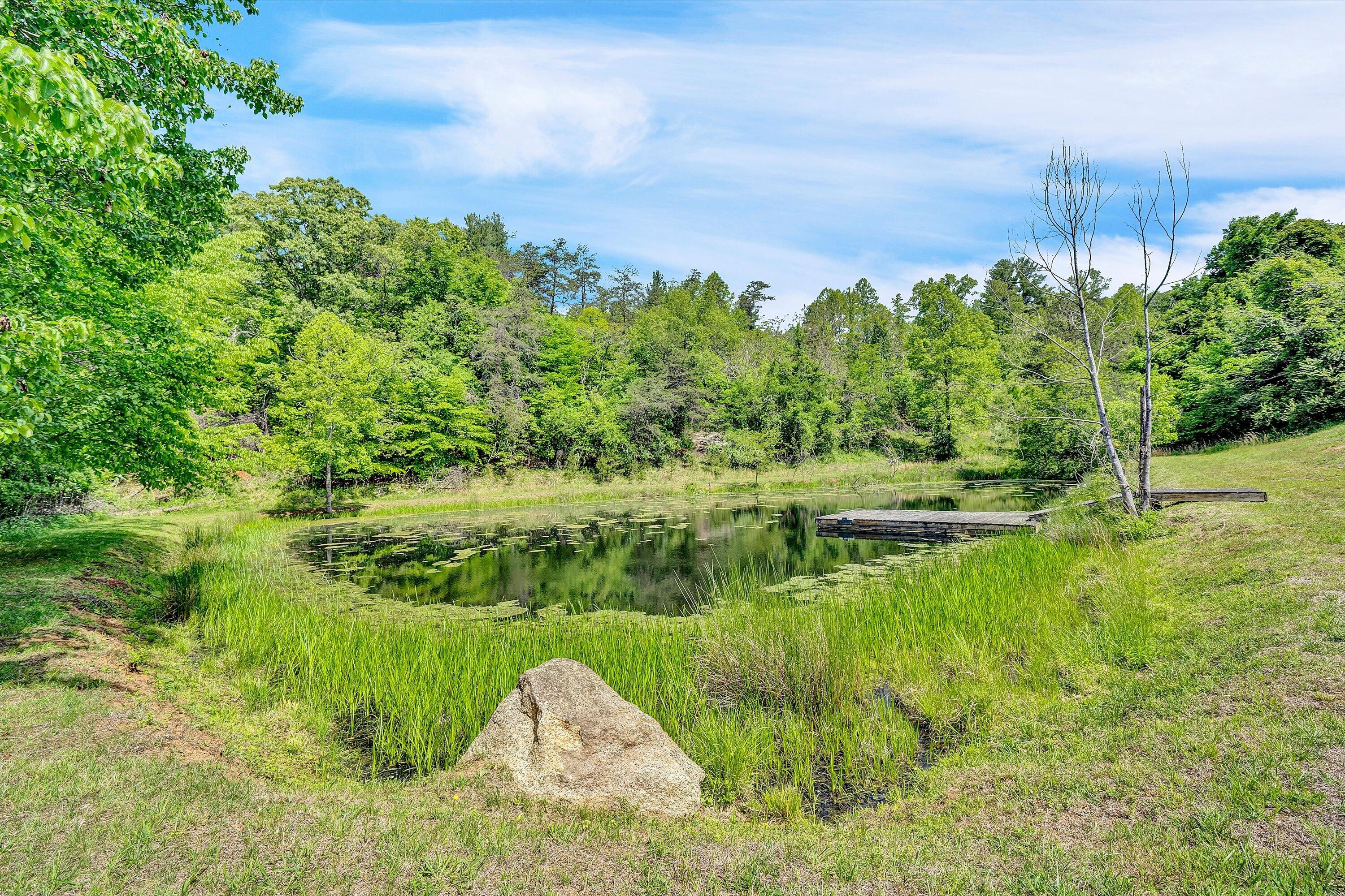 Lot 26 River Rock Road Vinton, VA 24179 - Photo 23 of 28 a view of a lake with a yard