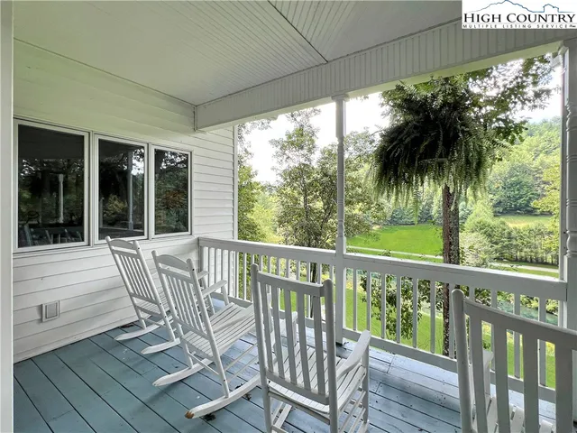 a backyard of a house