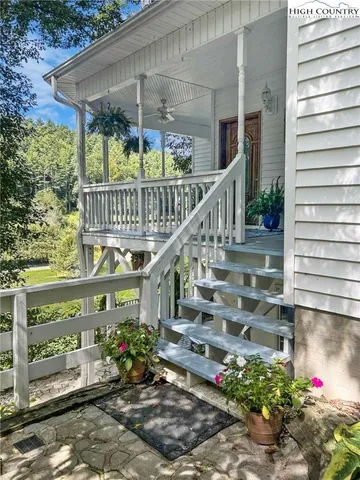 a view of front door