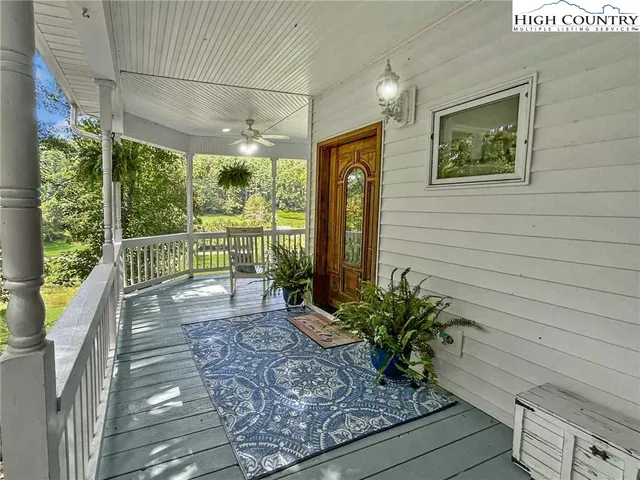 a view of field with trees