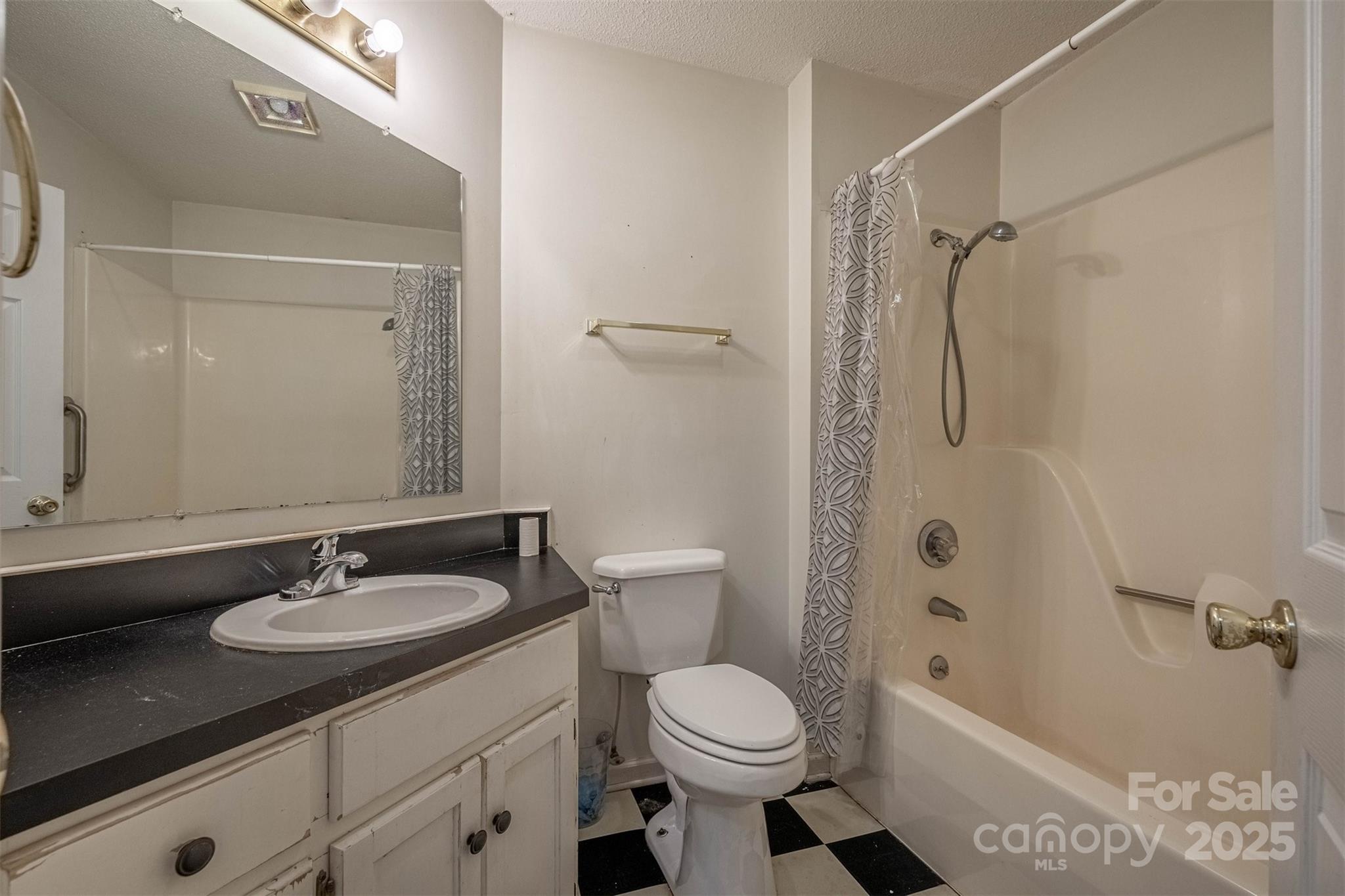 2693 Farmland Acrs Road Morganton, NC 28655 - Photo 29 of 33 a bathroom with a sink a toilet and shower