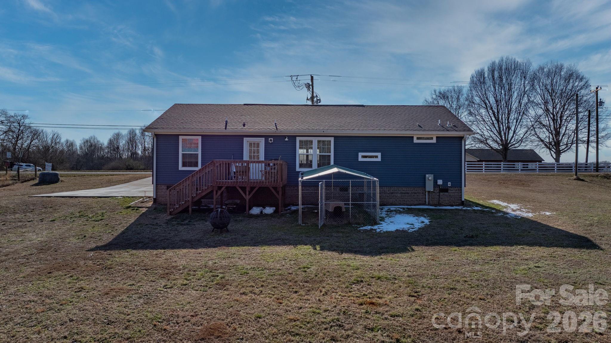 2388 Cat Square Road Vale, NC 28168 - Photo 18 of 24 a front view of a house with garden