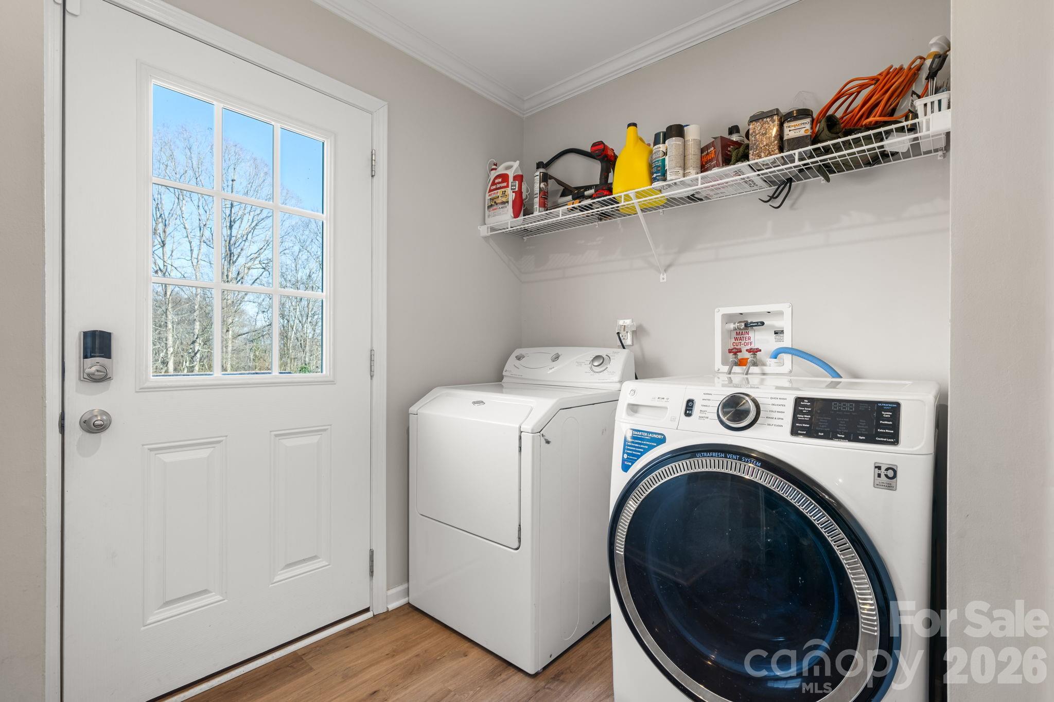 2388 Cat Square Road Vale, NC 28168 - Photo 9 of 24 a utility room with dryer and washer