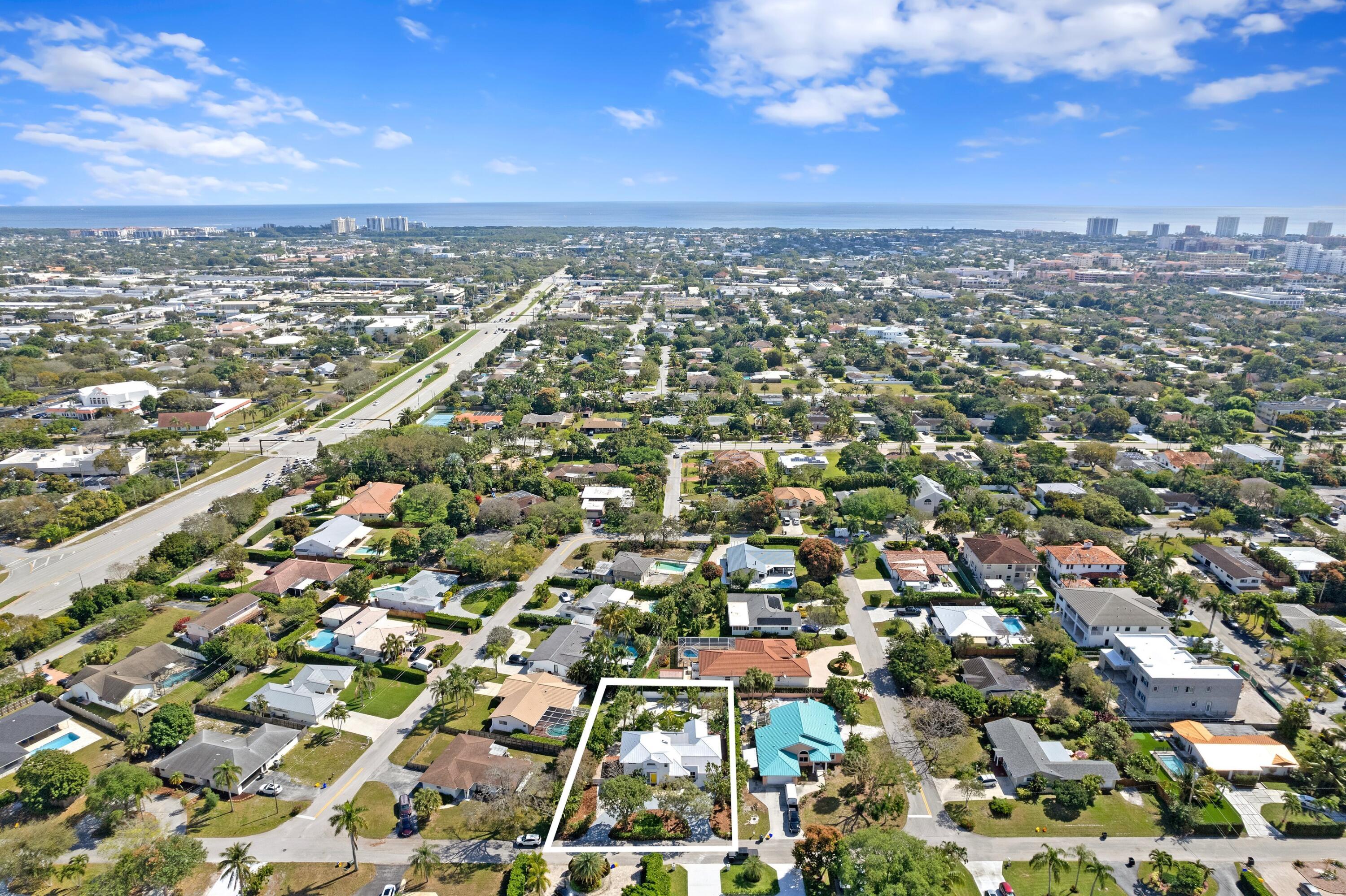 1050 Northwest 5th Avenue Boca Raton, FL 33432 - Photo 23 of 32 Aerial View Ocean