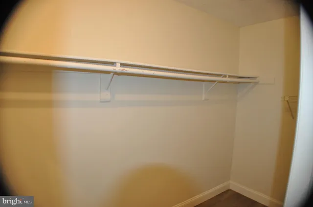 a close up view of racks on the wall