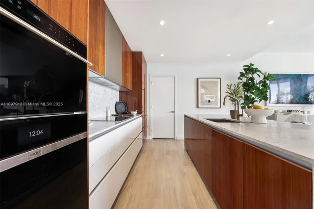 a view of balcony with couch