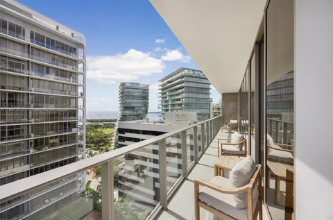 a view of city from balcony