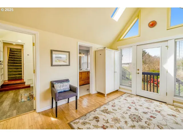 a bedroom with a bed and cupboard