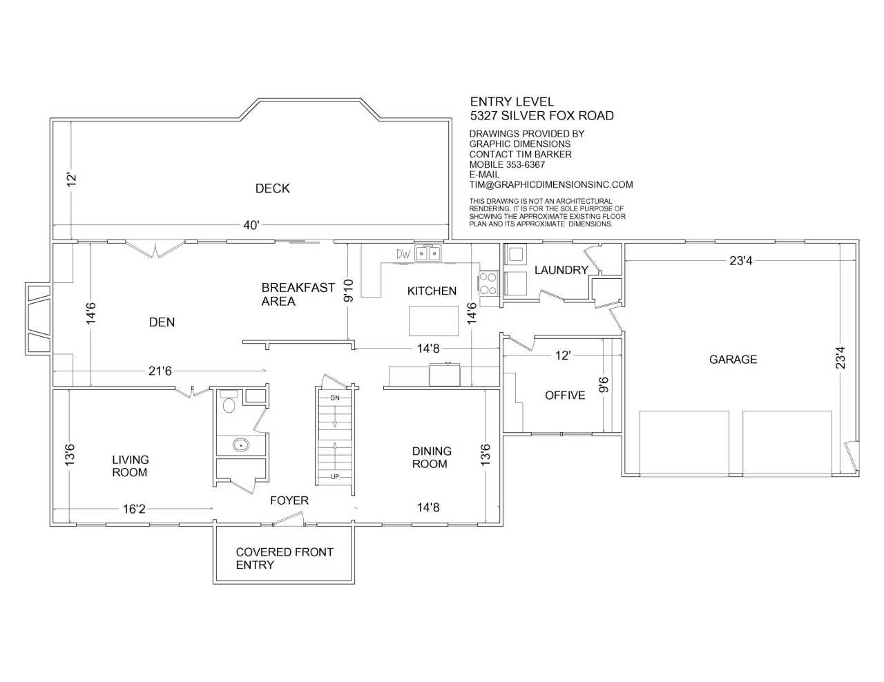 5327 Silver Fox Road Roanoke, VA 24018 - Photo 22 of 24 FLOOR PLAN