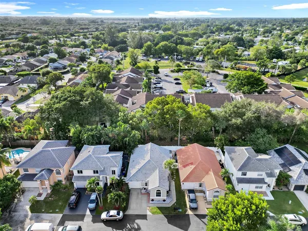 an aerial view of a