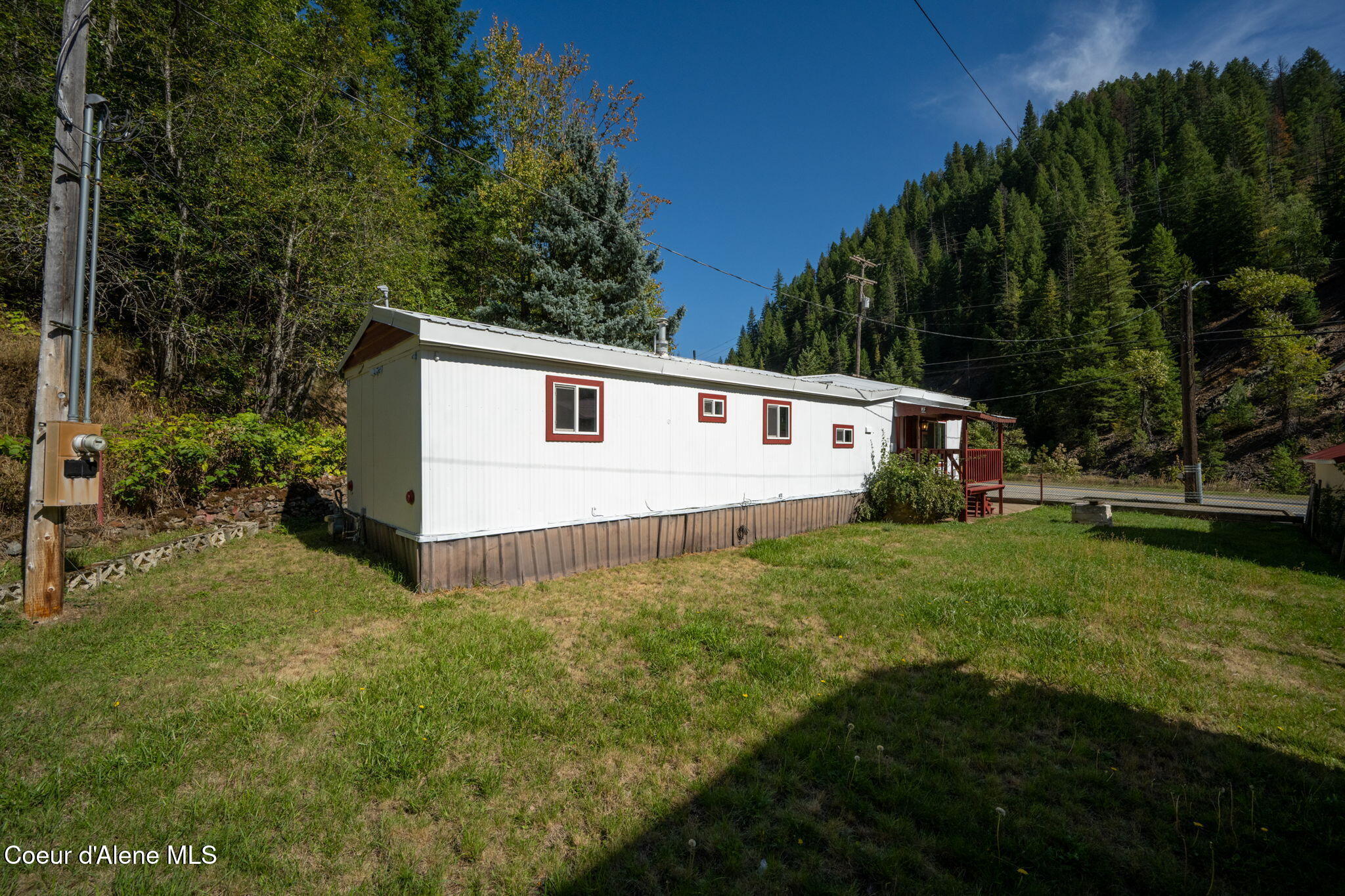 153 Burke Road Wallace, ID 83873 - Photo 22 of 37 side and back yard