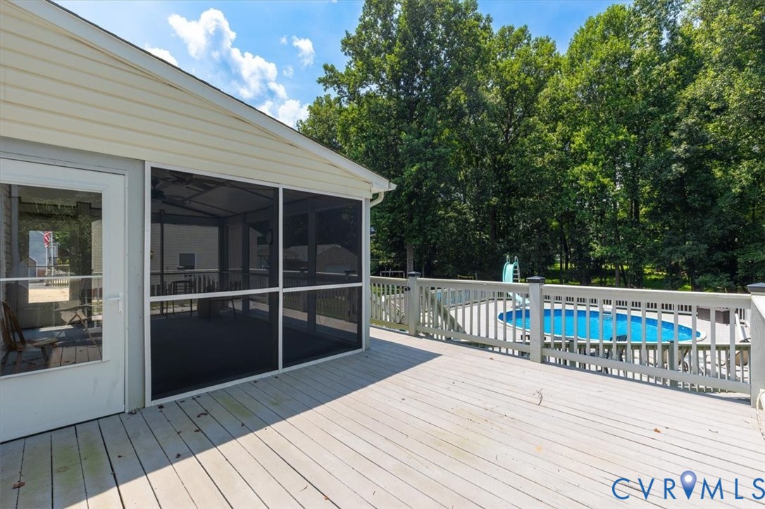 10330 Christina Road Chesterfield, VA 23832 - Photo 33 of 39 a view of deck with wooden floor and outdoor seating