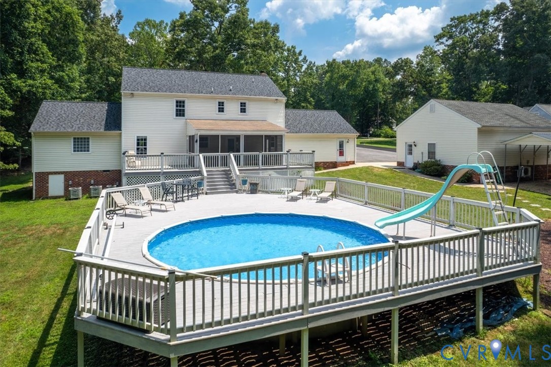 10330 Christina Road Chesterfield, VA 23832 - Photo 35 of 39 a view of a patio with iron fence