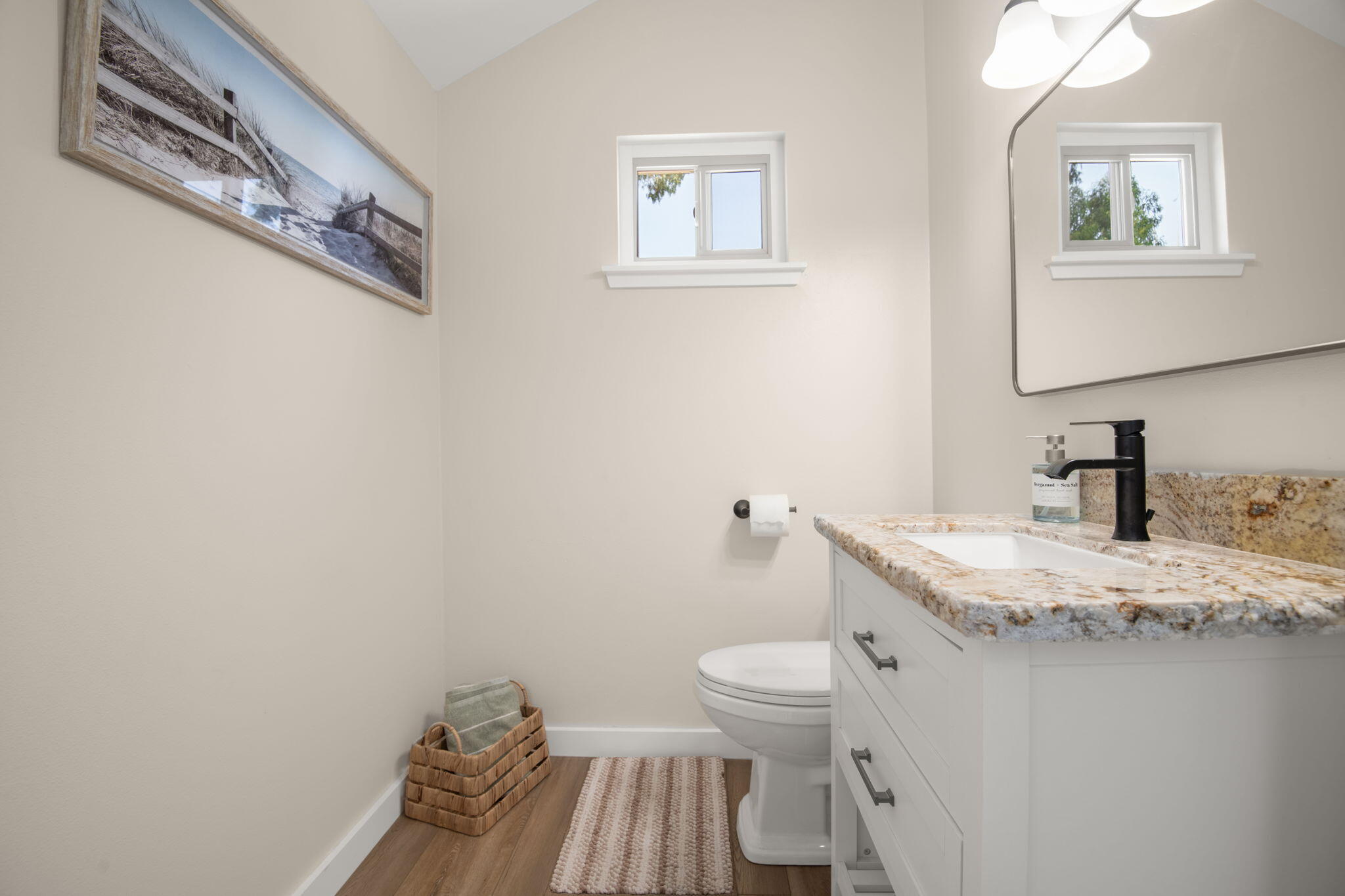 2401 Medcliff Road Santa Barbara, CA 93109 - Photo 12 of 25 Downstairs Bathroom
