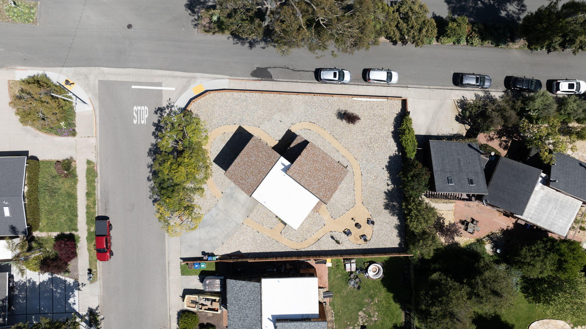 2401 Medcliff Road Santa Barbara, CA 93109 - Photo 21 of 25 Aerial Lot