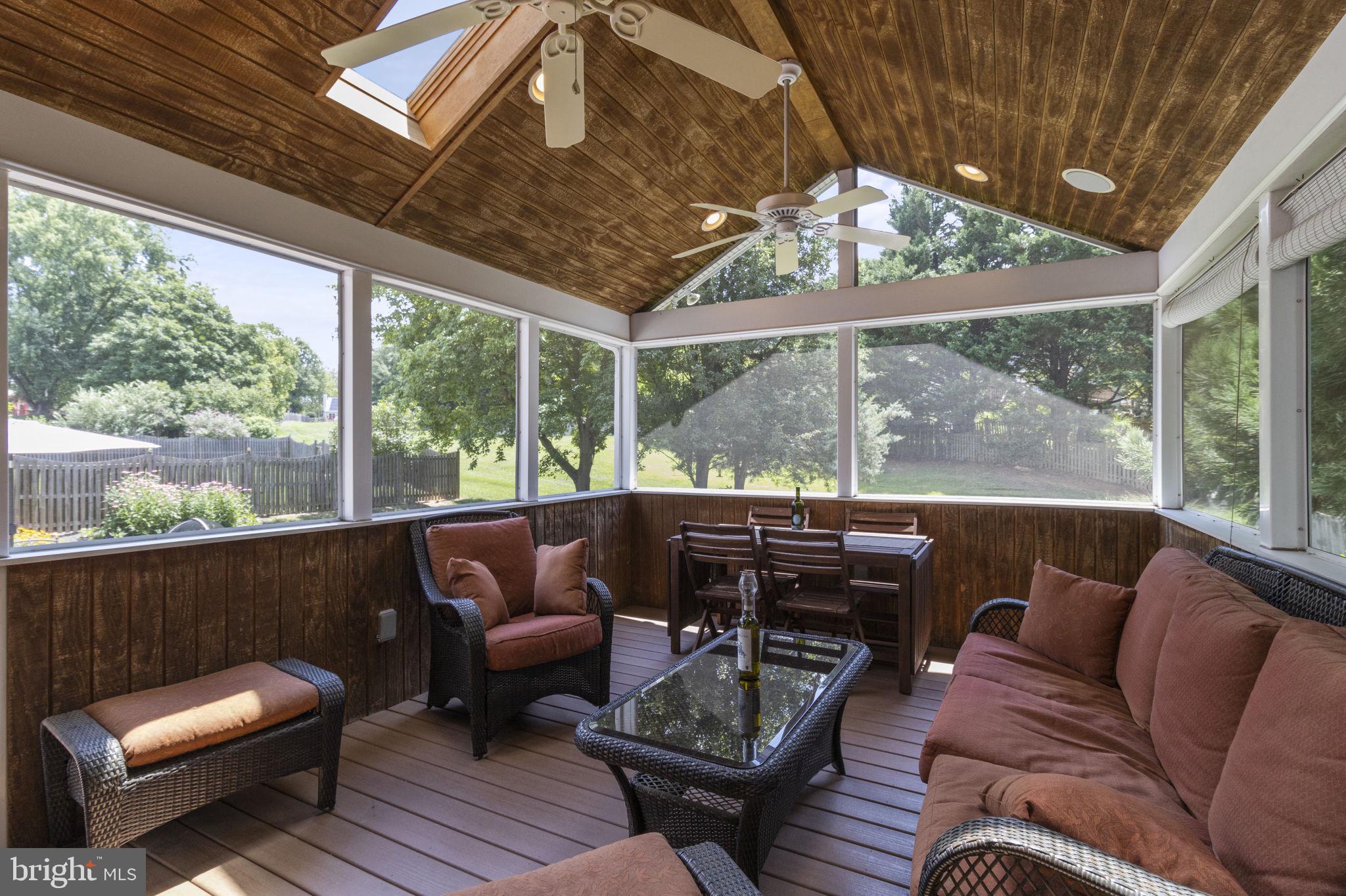 14116 Eternity Road Germantown, MD 20874 - Photo 17 of 21 Screen porch overlooks private backyard