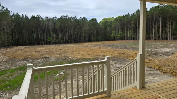 a view of a wooden bridge