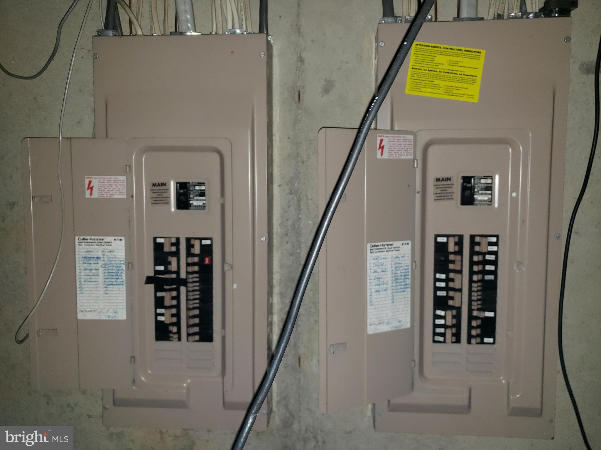 1303 Arnold Road Westminster, MD 21157 - Photo 38 of 53 UNFINISHED BASEMENT - CIRCUIT BREAKERS