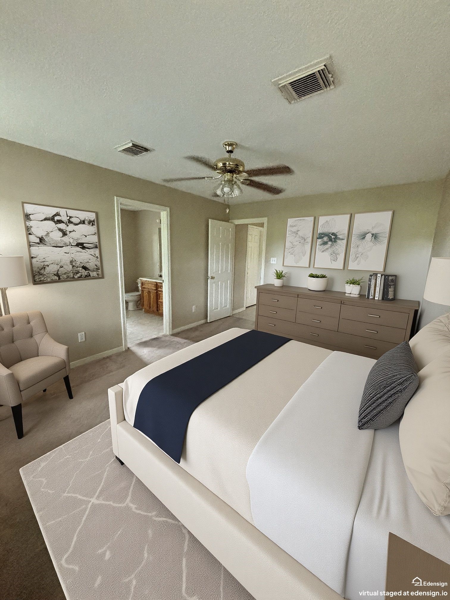 11950 North Ridgeway Willis, TX 77318 - Photo 8 of 15 a large white bed in a white room