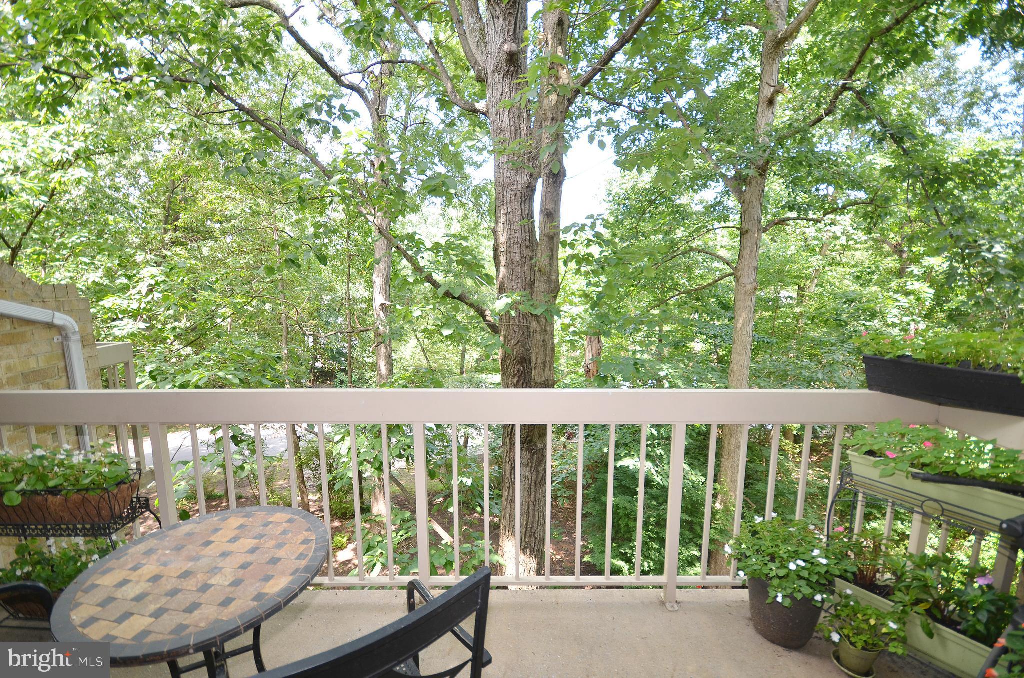 11214 Beaver Trail Court, Unit 12 Reston, VA 20191 - Photo 26 of 27 a view of a chair and table in backyard