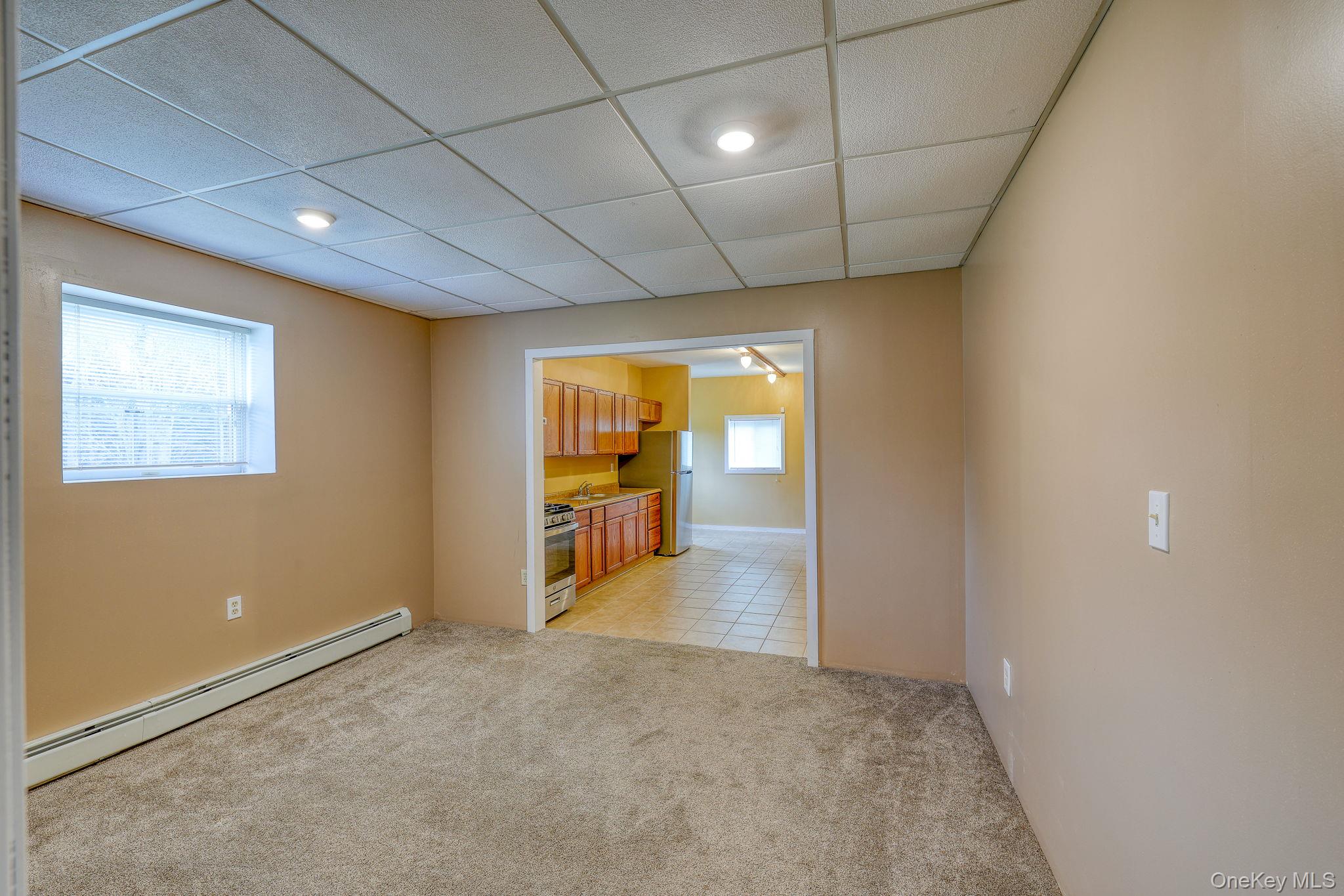 226 Big Woods Road Harris, NY 12742 - Photo 13 of 20 a view of a livingroom with a projector