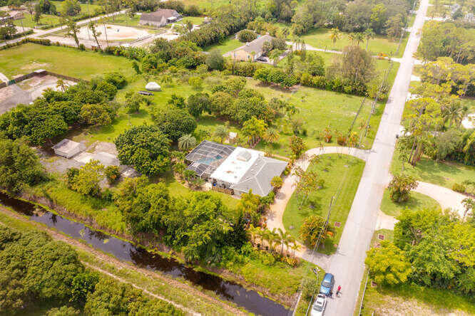 5516 Colbright Road Lake Worth, FL 33467 - Photo 21 of 40 Drone shot