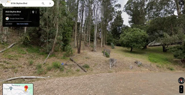 a view of backyard with outdoor space