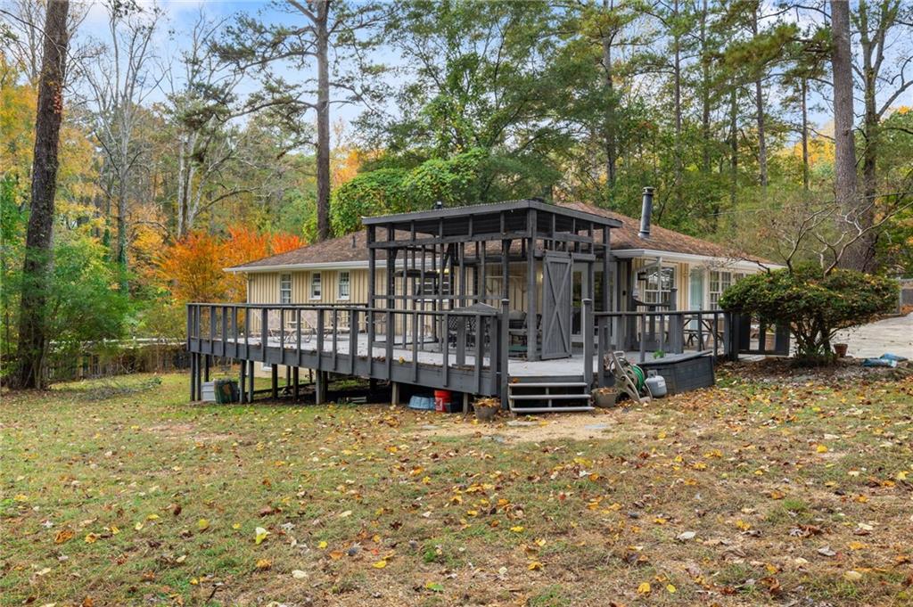 866 Buckner Road Mableton, GA 30126 - Photo 39 of 57 a view of a house with a yard